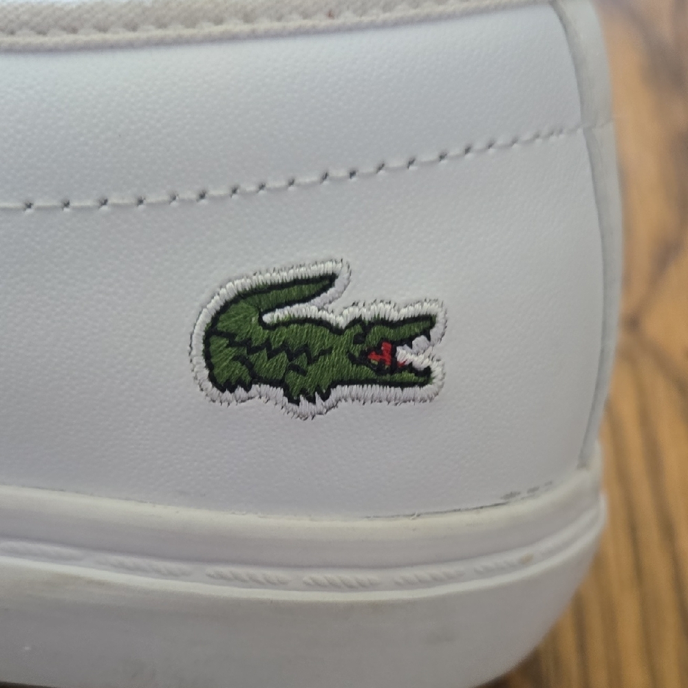 Lacoste Classic White Slip-On Shoes - Picture 4 of 4